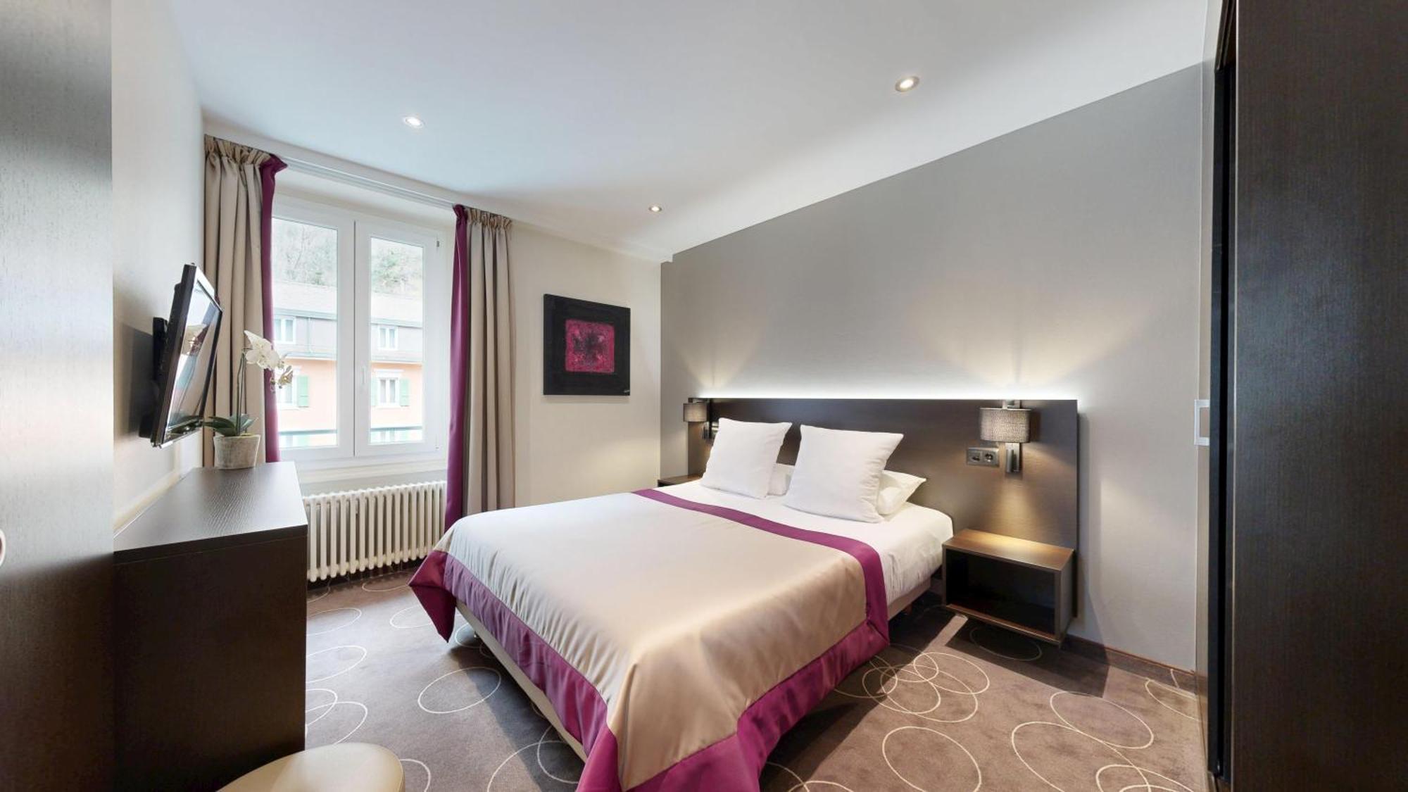 Grand Hotel Des Bains Lavey-les-Bains Rom bilde